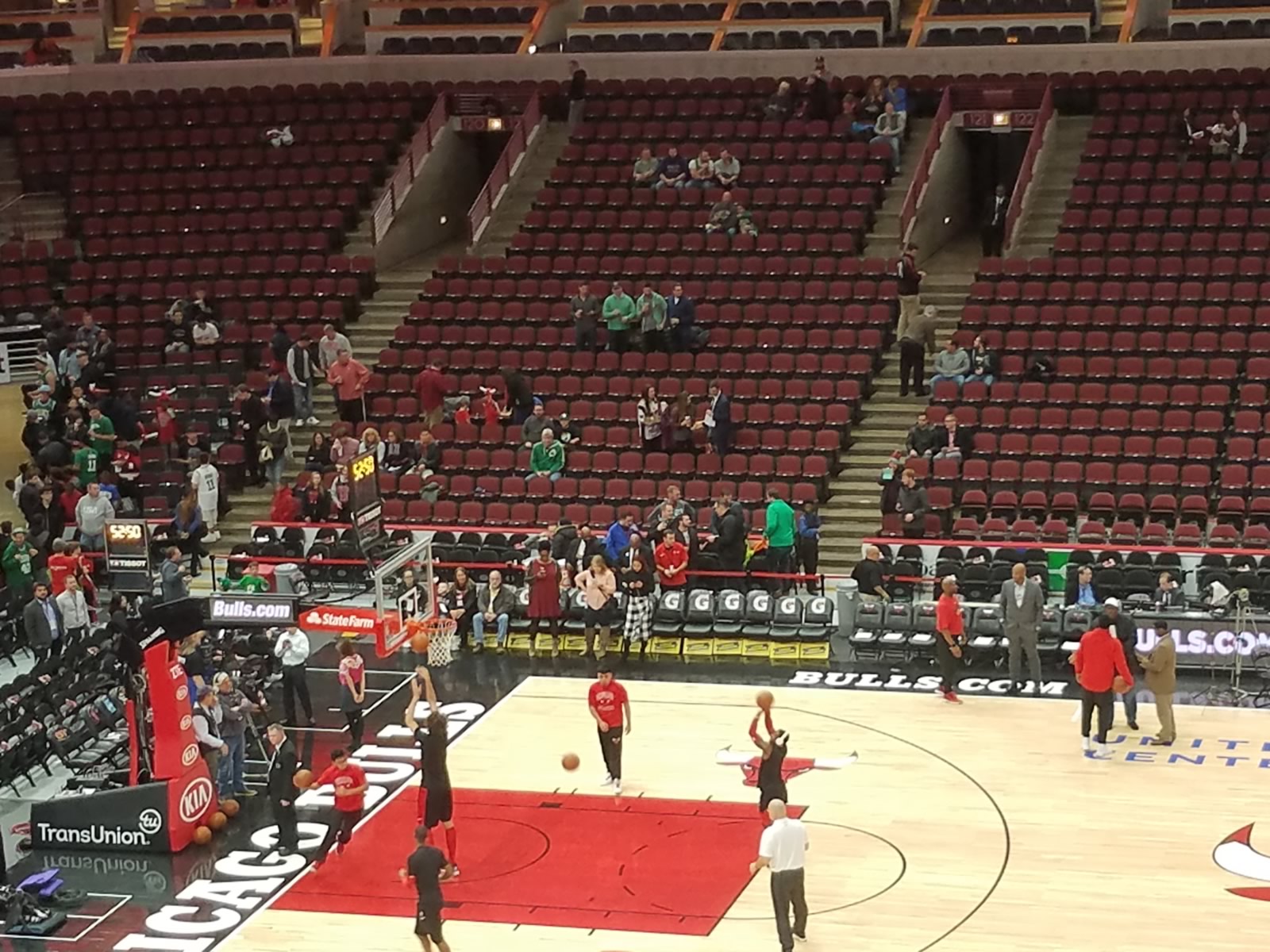 United Center Courtside Seating Chart