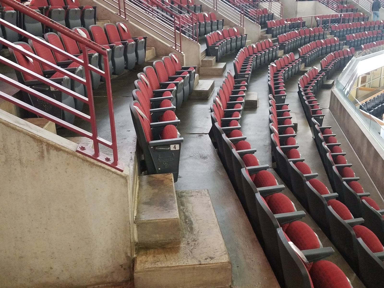 Club Level Tunnels at United Center