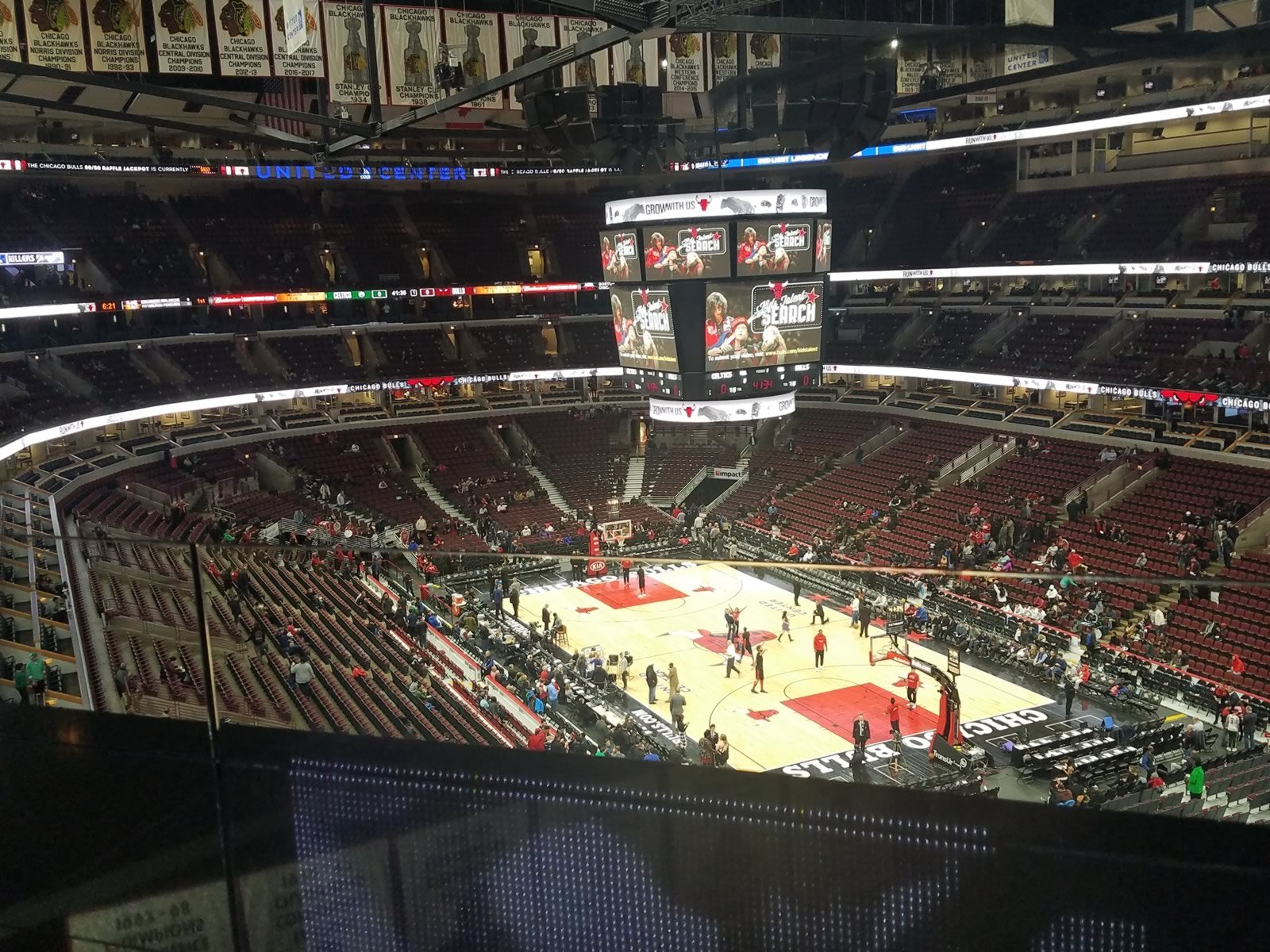 United Center Seating Chart Bulls Game