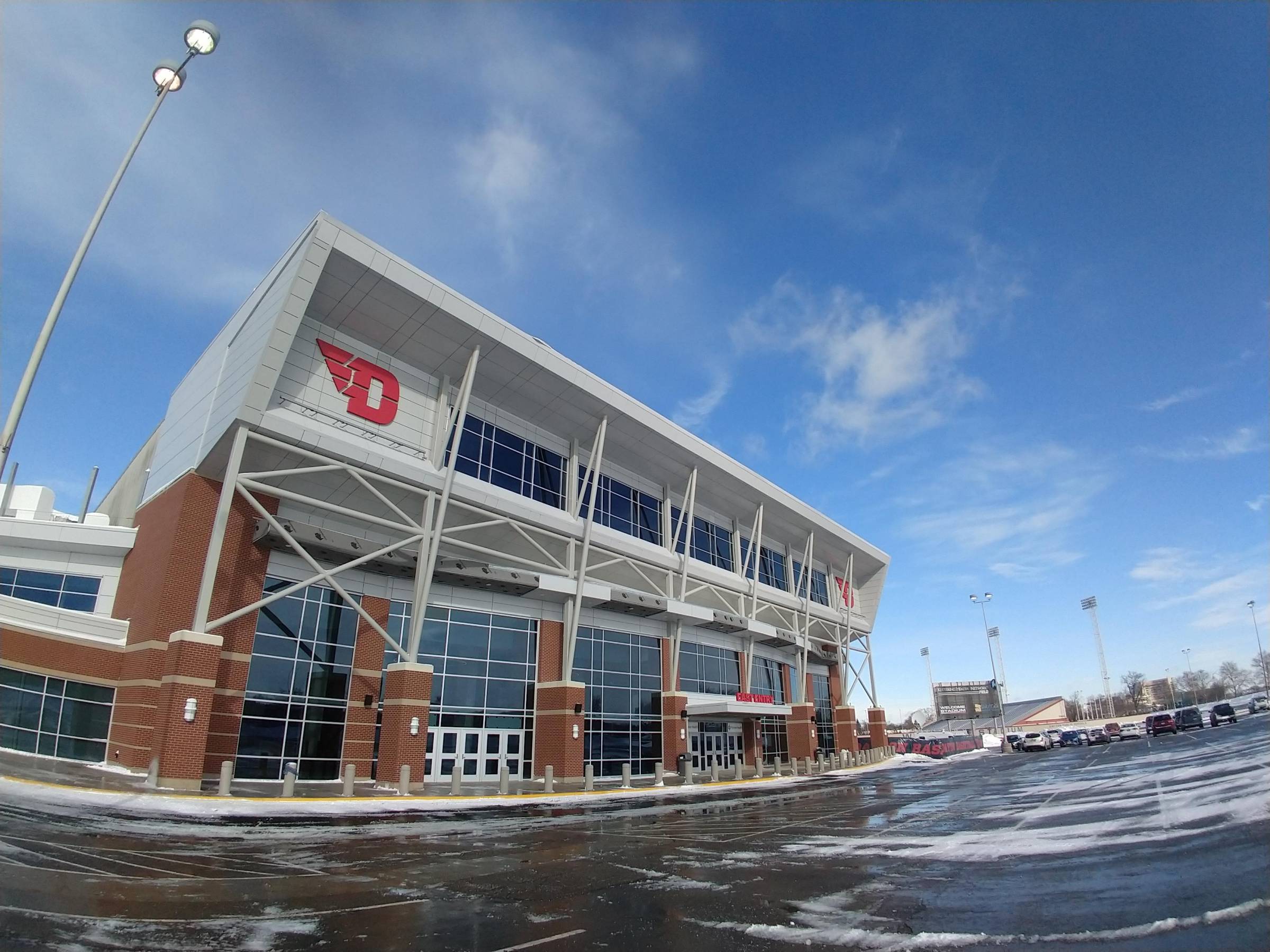 Exterior of UD Arena