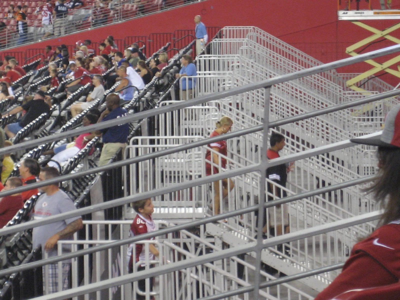 red zone seating stairs red zone seating stairs