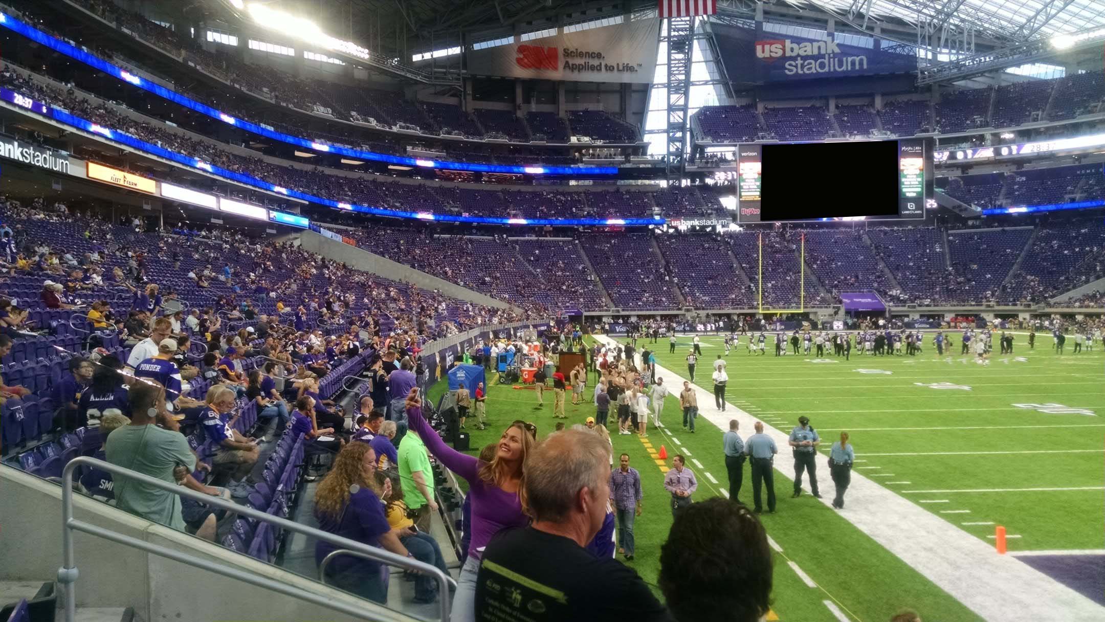 Us Bank Stadium Club Purple Seating Chart