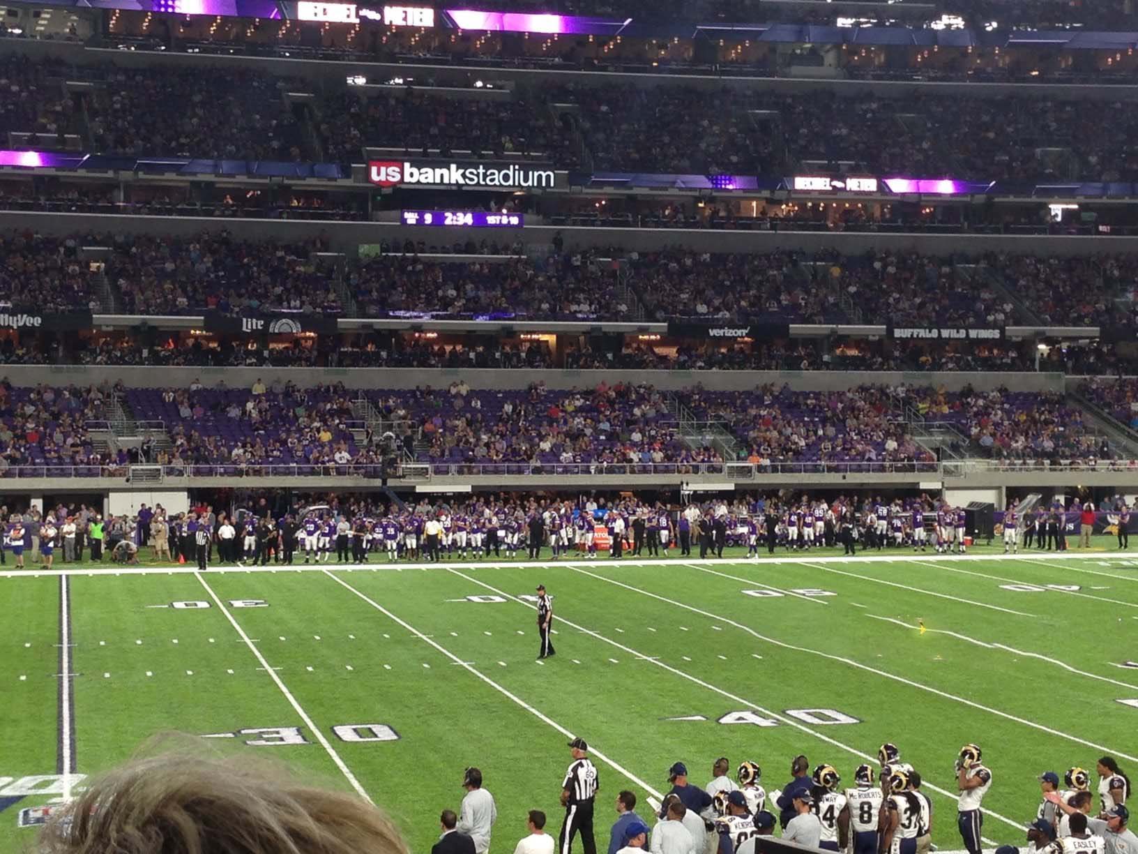 vikings club seats