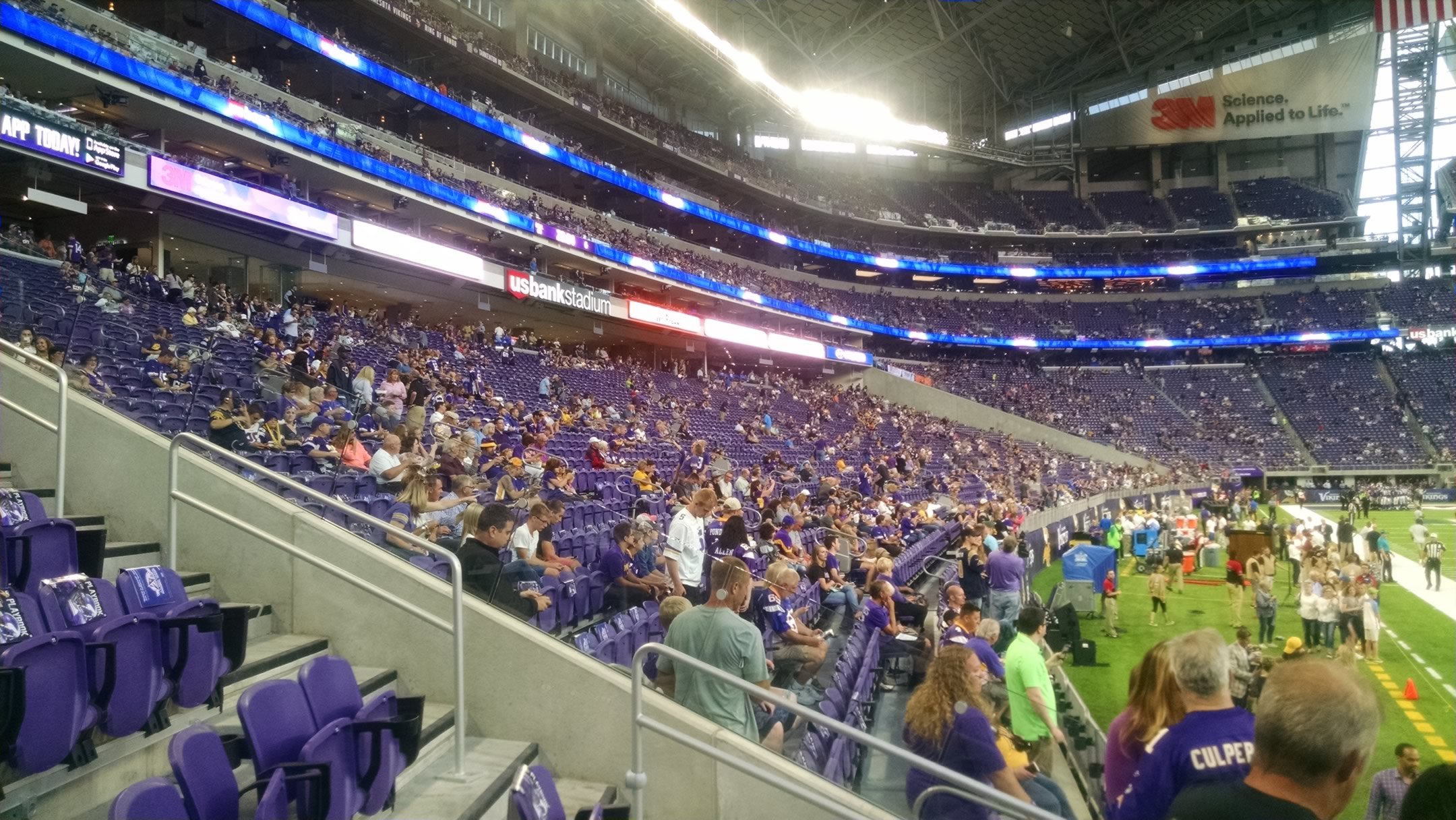 Us Bank Stadium Club Purple Seating Chart