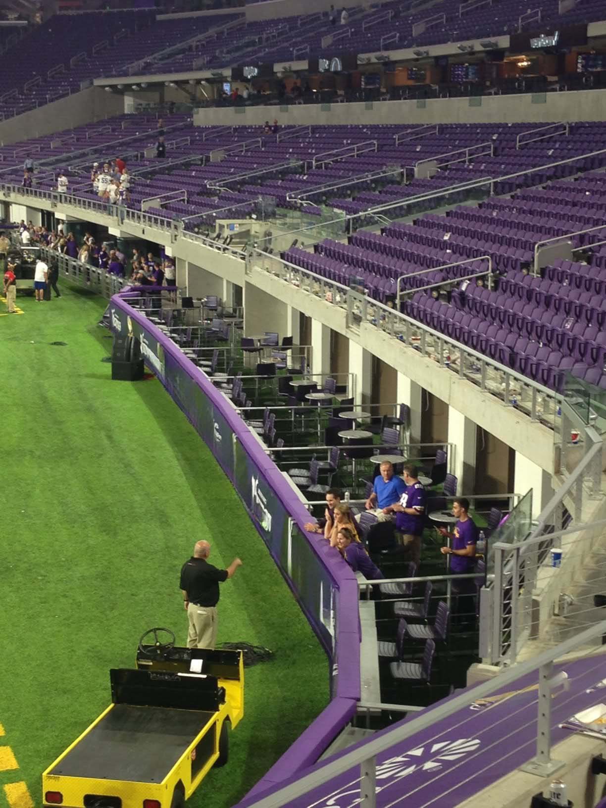 Us Bank Stadium Club Purple Seating Chart