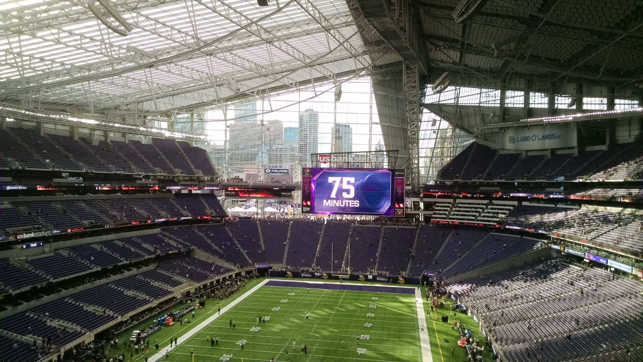 Vikings Stadium Seating Chart With Seat Numbers