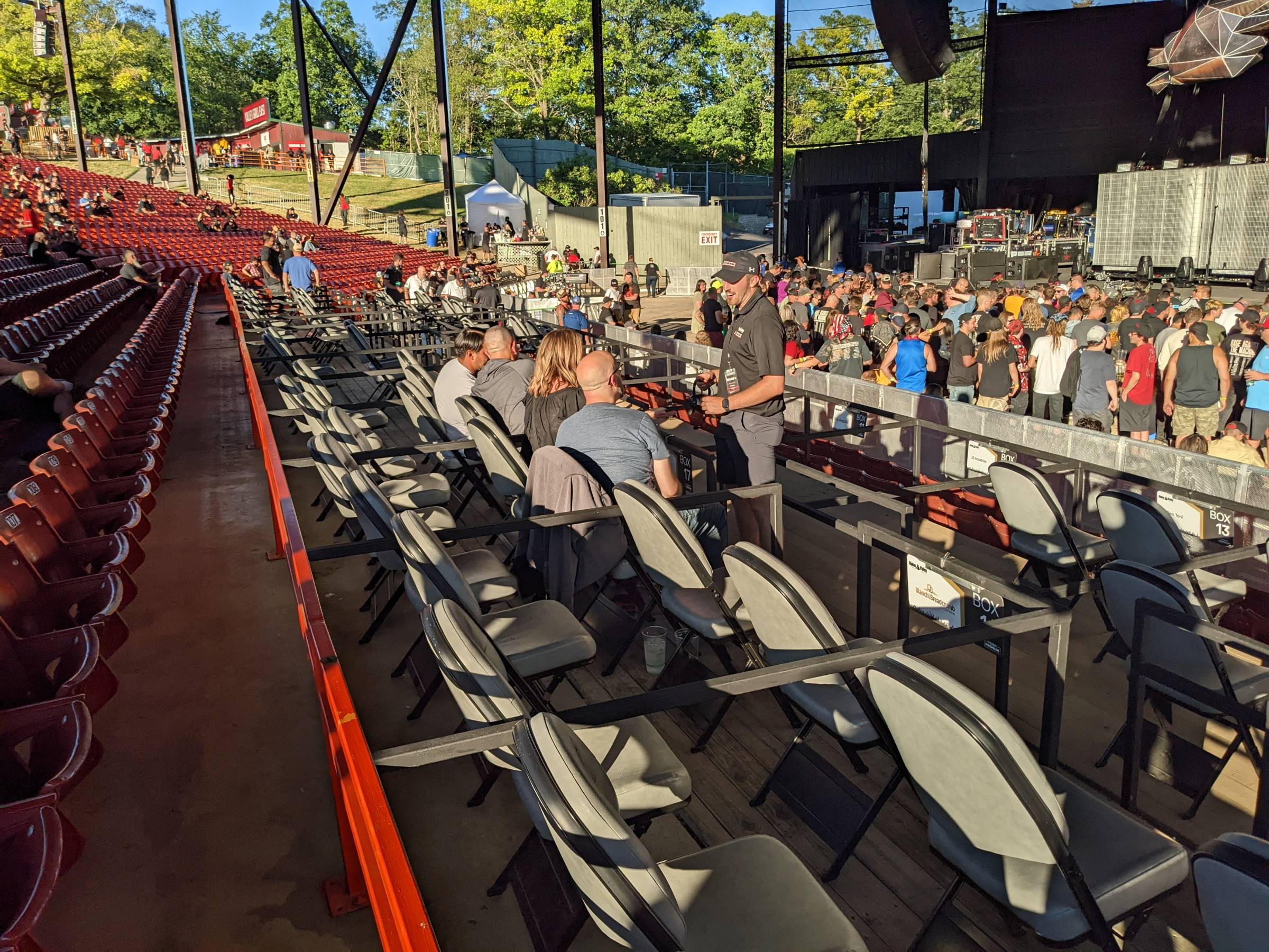 Alpine Valley Music Theatre VIP Box Seats