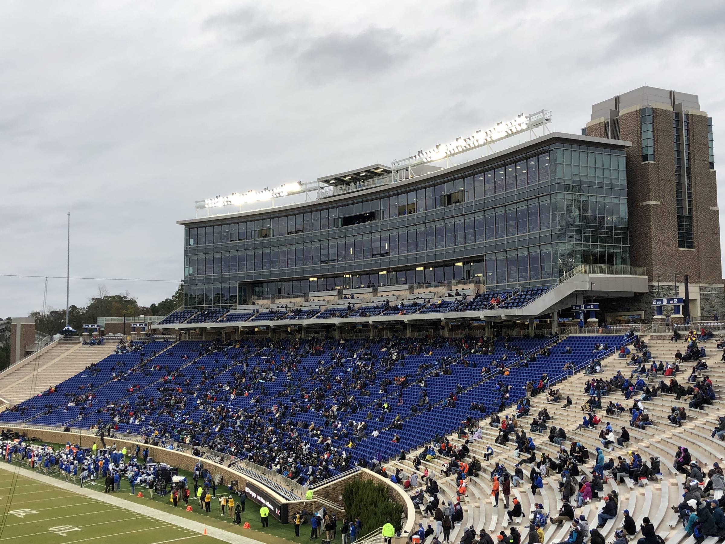 Club and suites seats at wallace wade