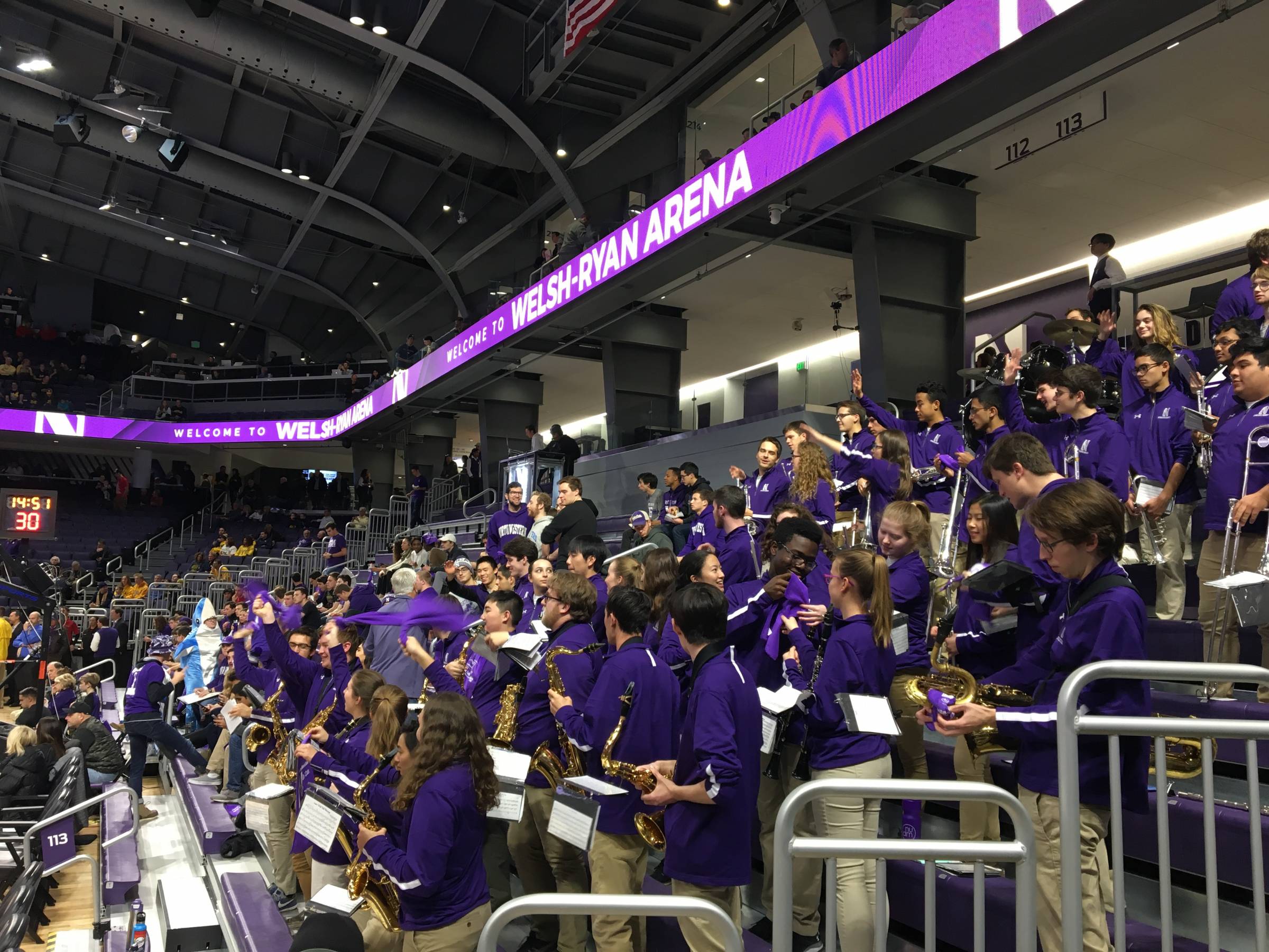 Student Band at Welsh-Ryan Arena