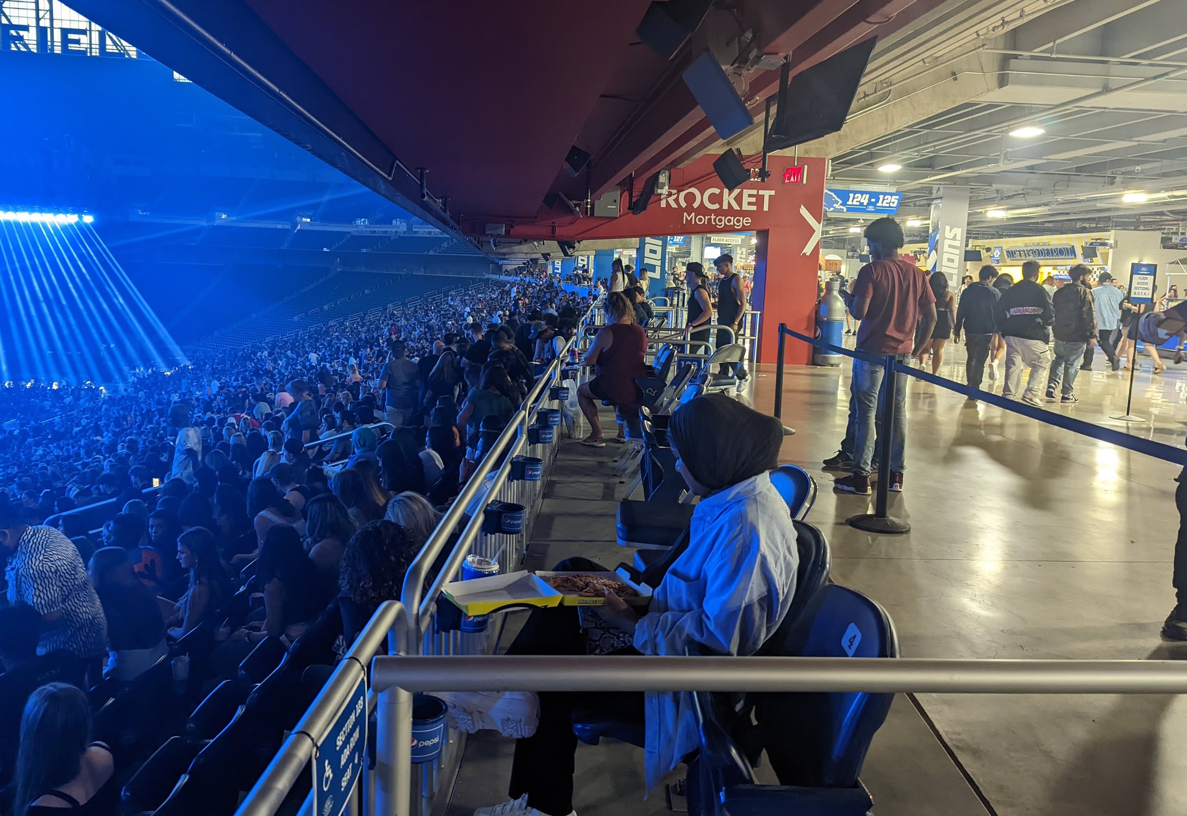 wheelchair seats ford field