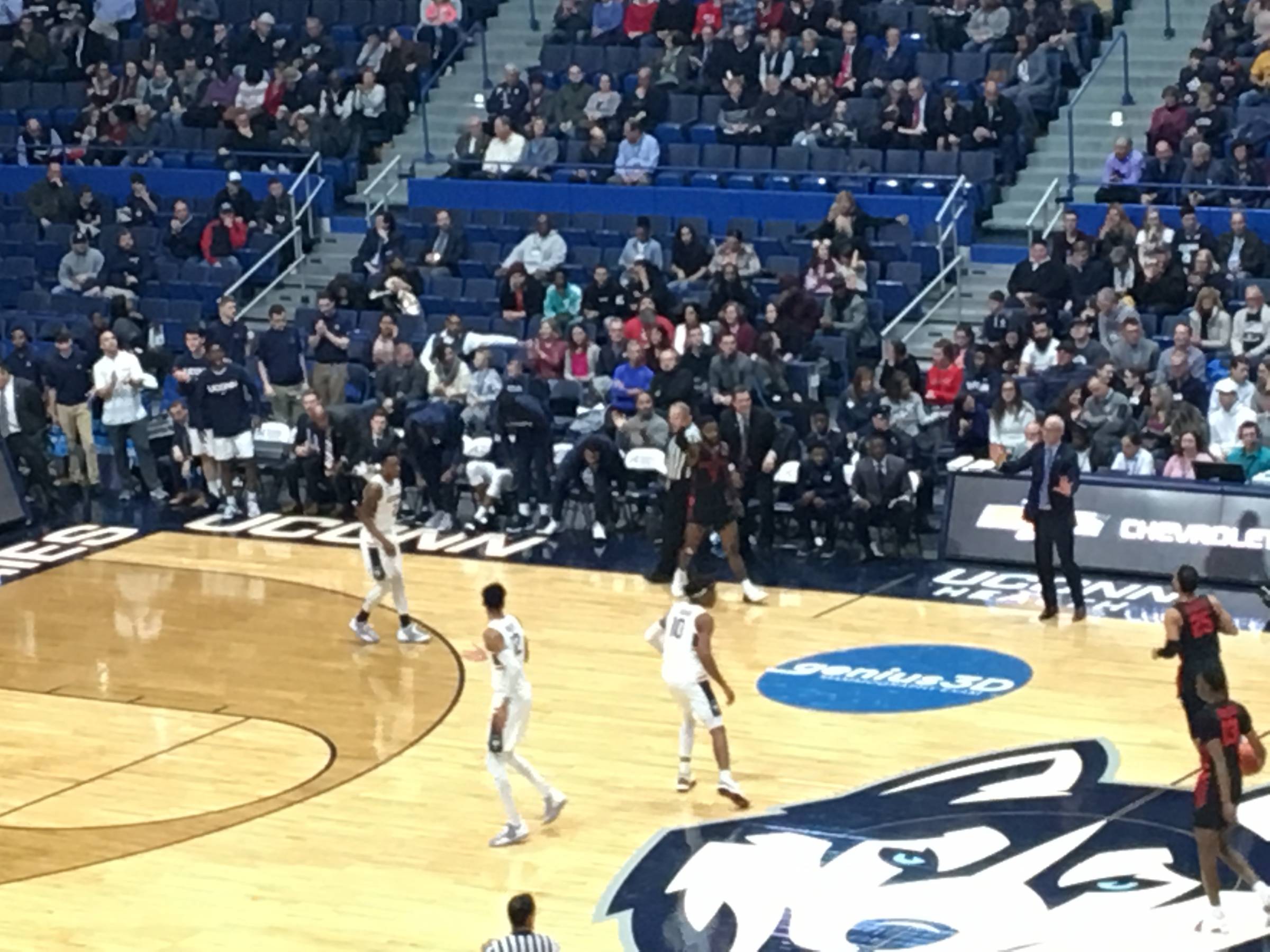 Home Bench at XL Center