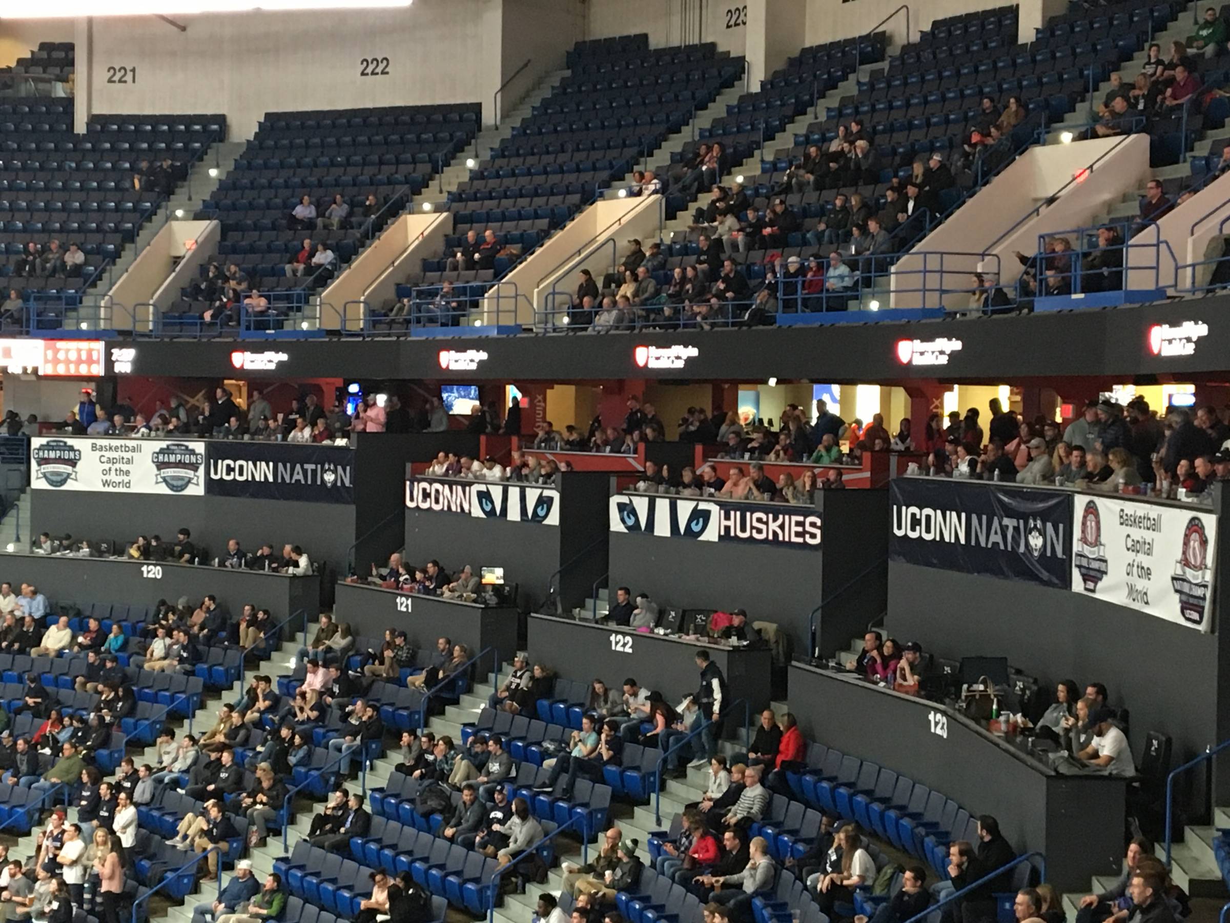 Xl Center Seating Chart Uconn Basketball