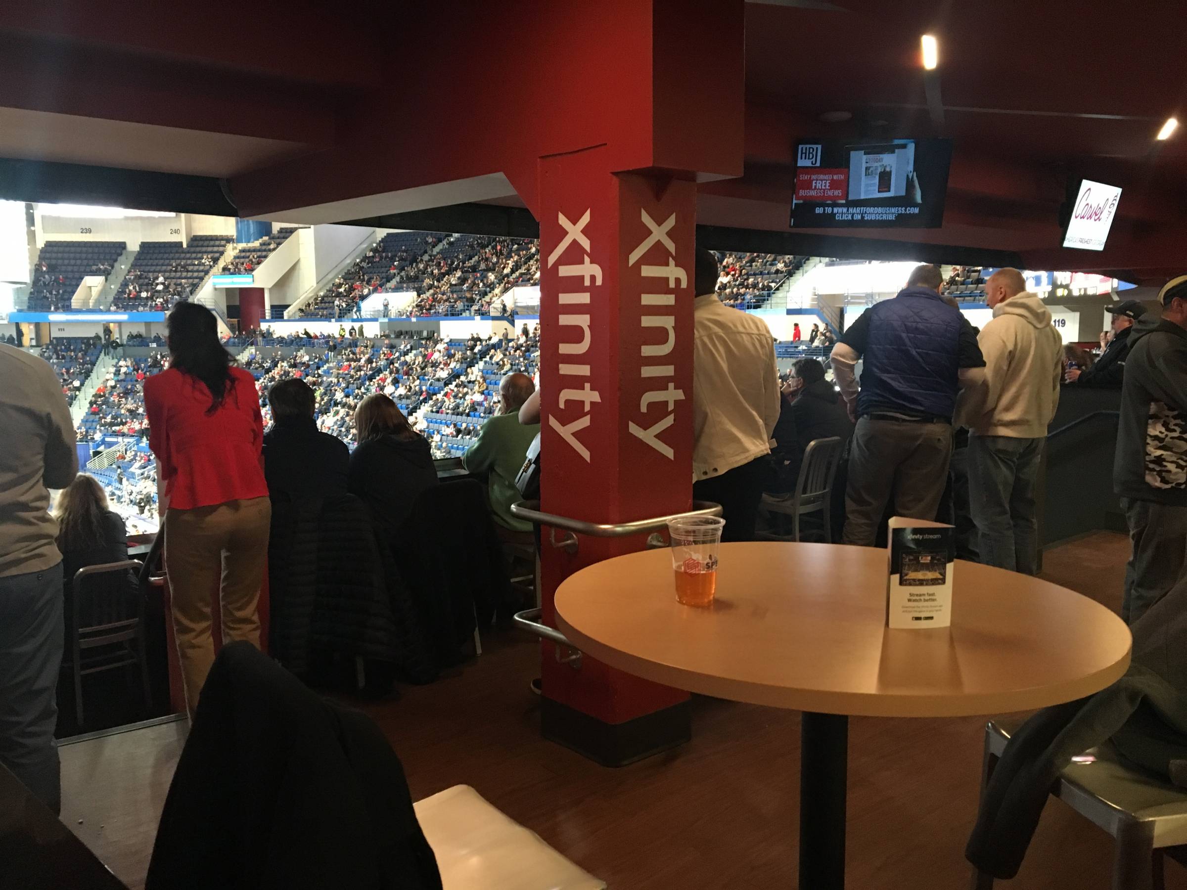 Xfinity Lounge at XL Center
