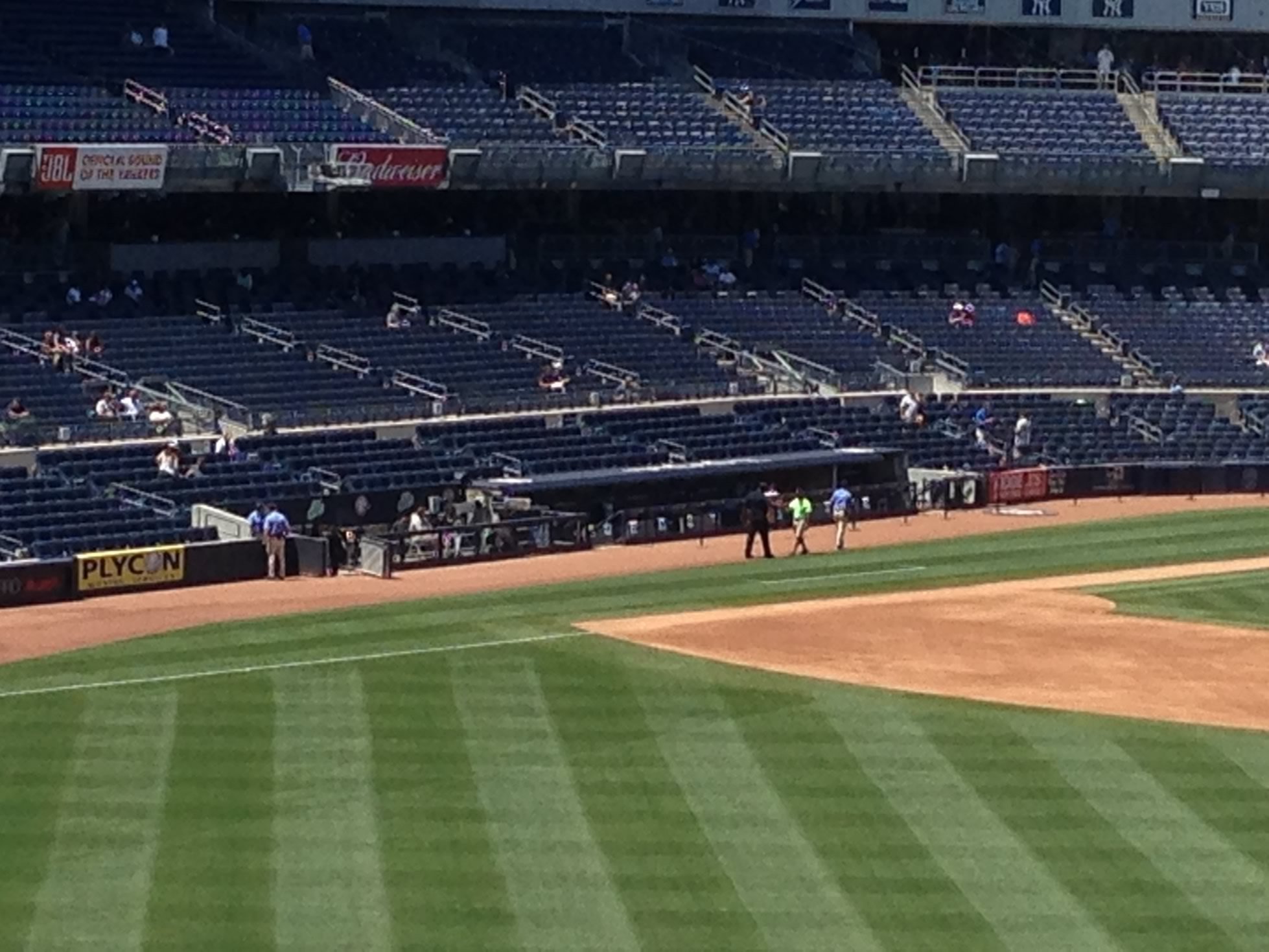 yankees dugout