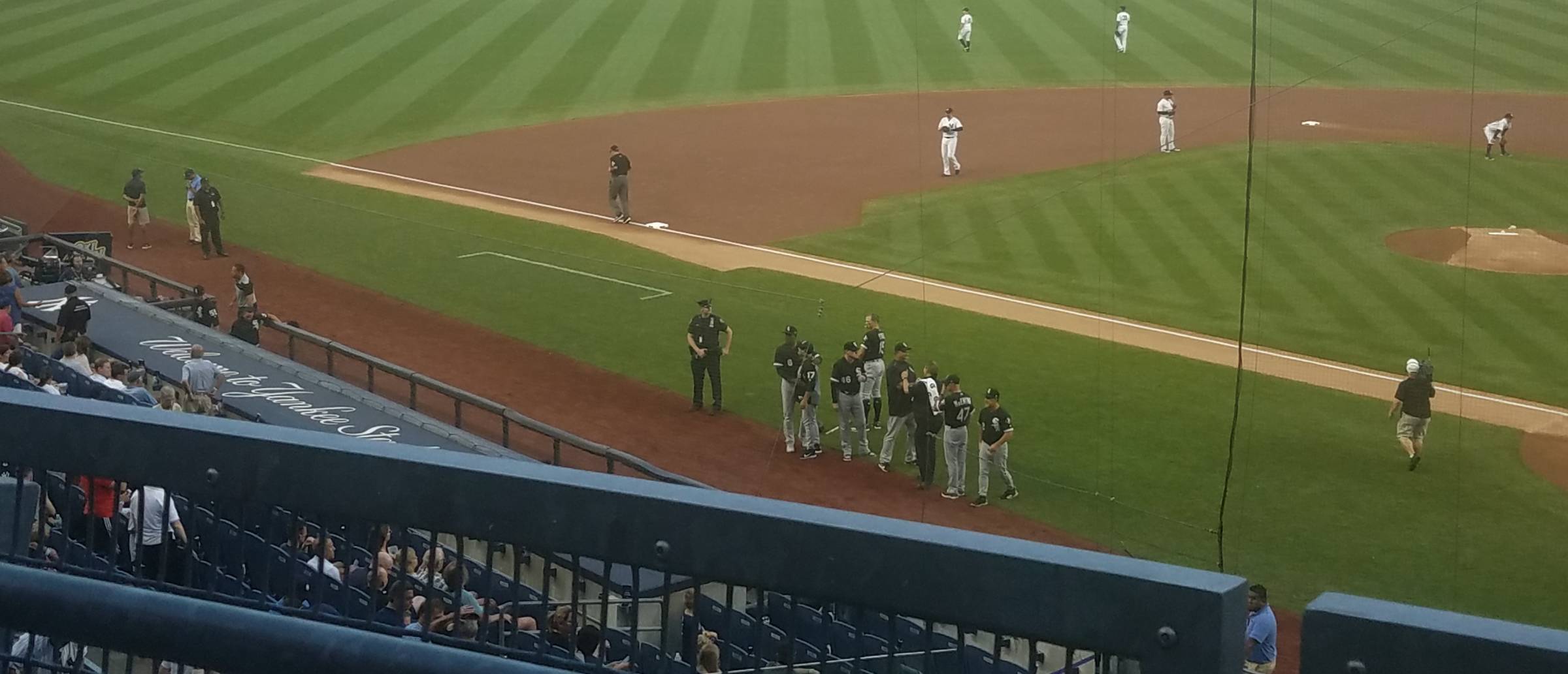 yankees stadium visitor dugout