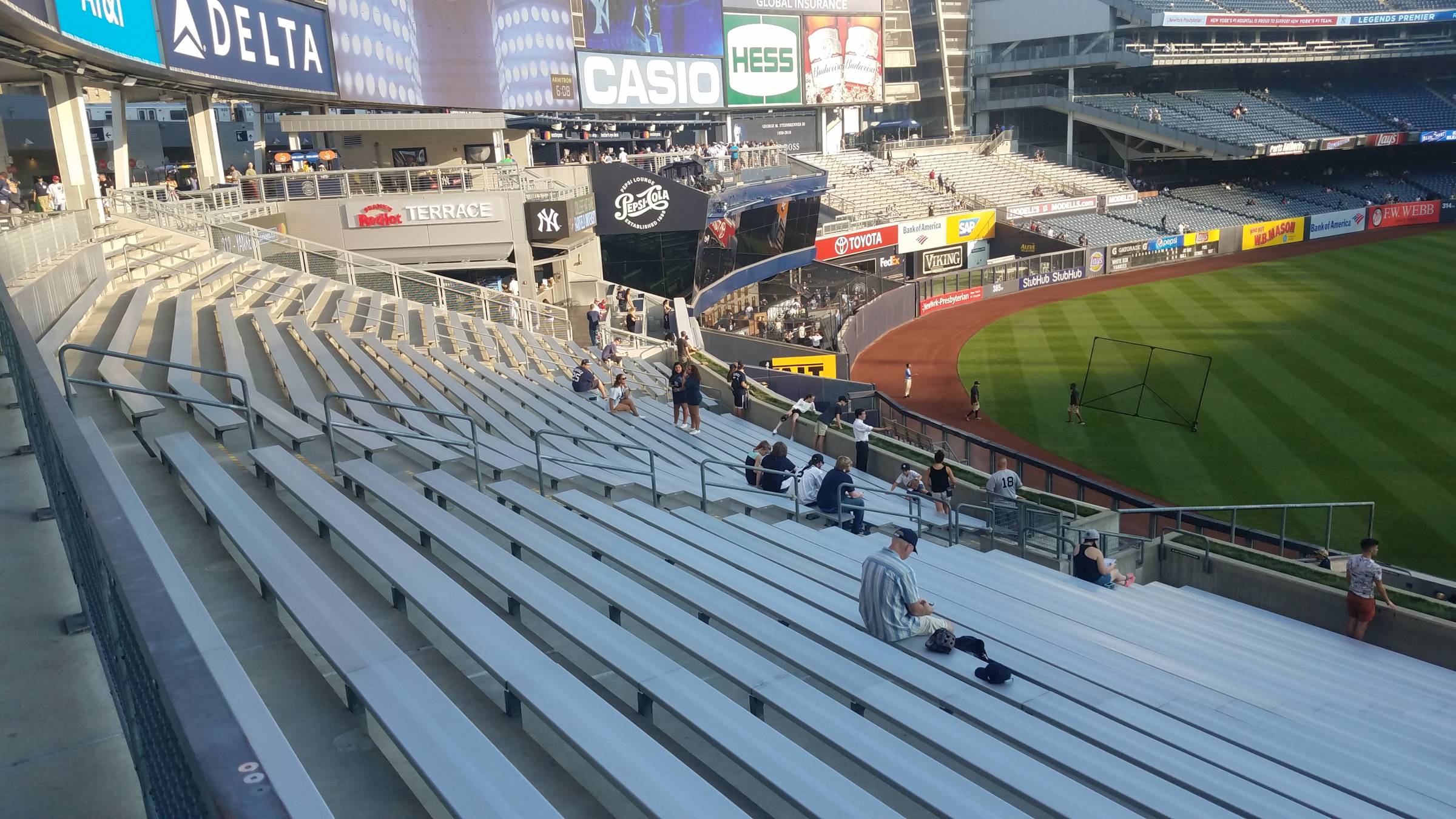 yankees stadium bleacher seats