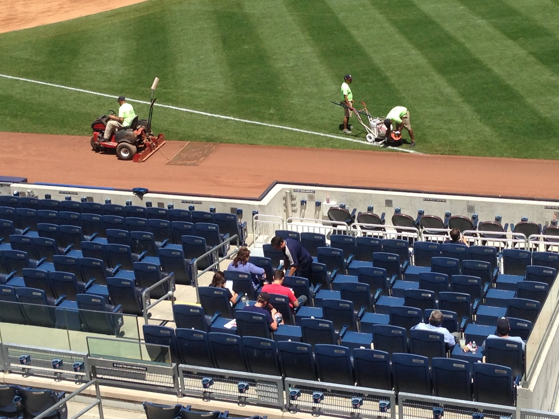 club seats with tables