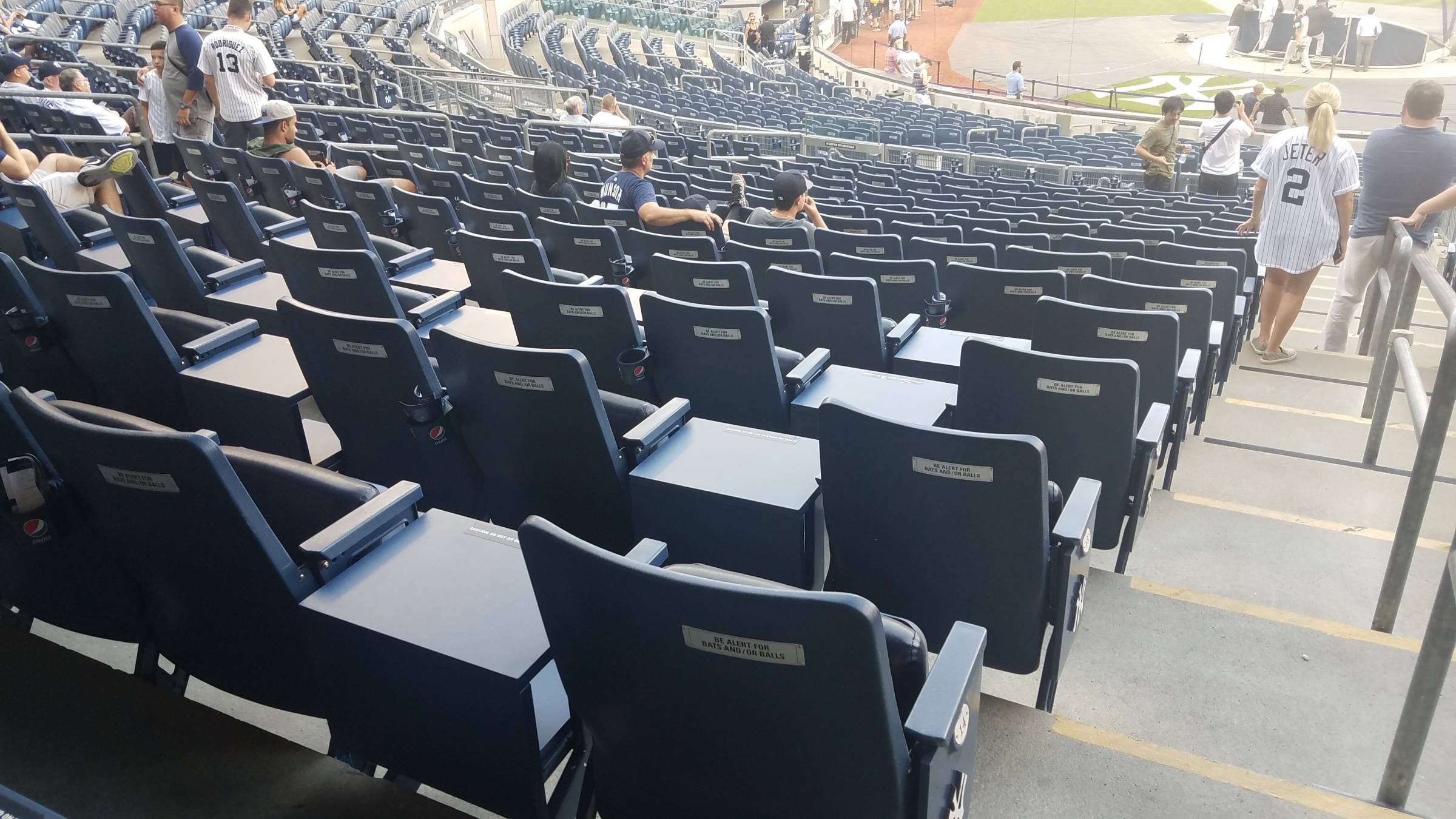 Section 117A at Yankee Stadium New York Yankees