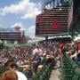 Bleachers 42 scoreboard view