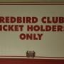 redbird club sign