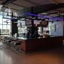 bar on the club level at MT Bank Stadium