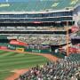 Right Field Bleacher seats at Ringcentral Coliseum in Oakland